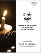 O Holy Night SATB choral sheet music cover